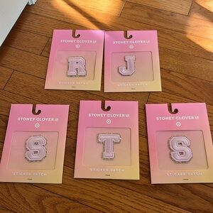 Stoney clover lane letter patches bundle